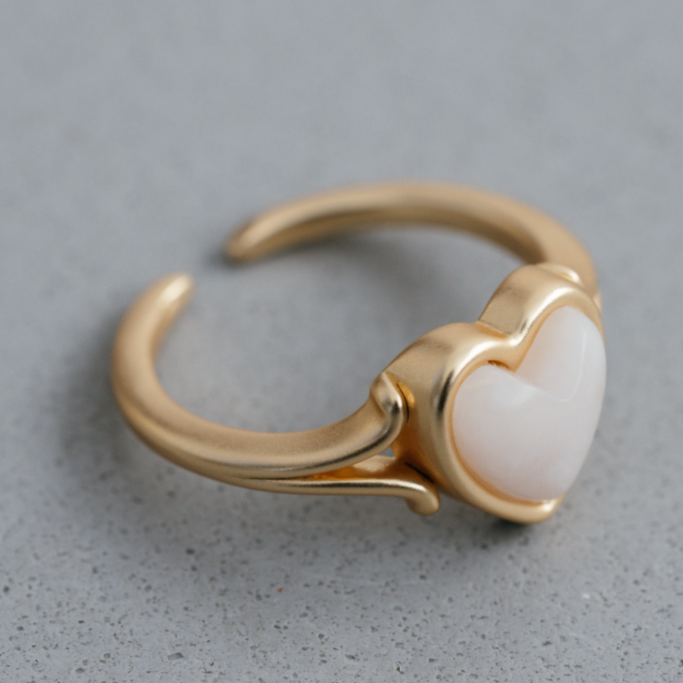 heart nuance ring