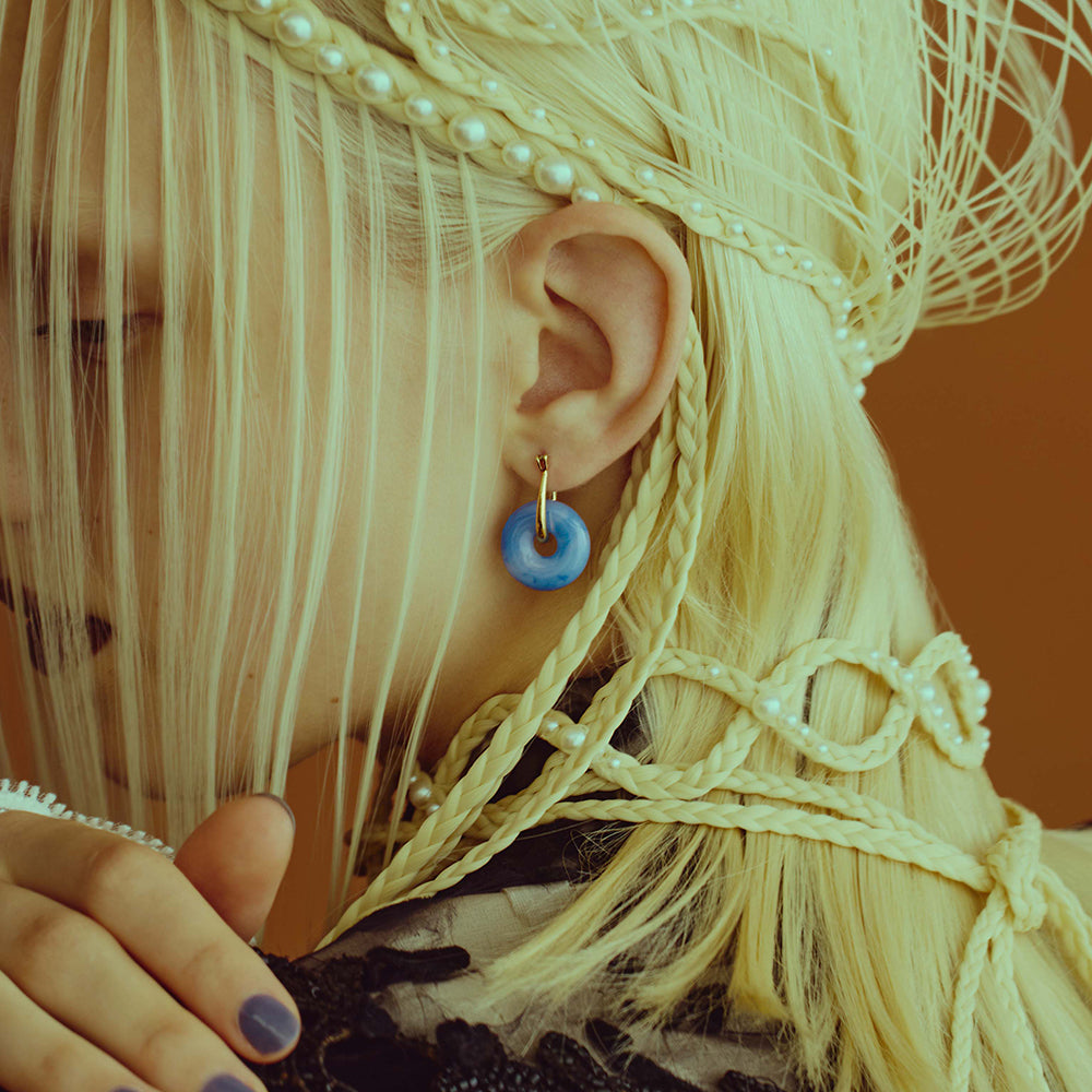 アンアン 4°C 2WAY パール ピアス セール】 【See she me】淡水パール4WAYピアス （その他）｜See