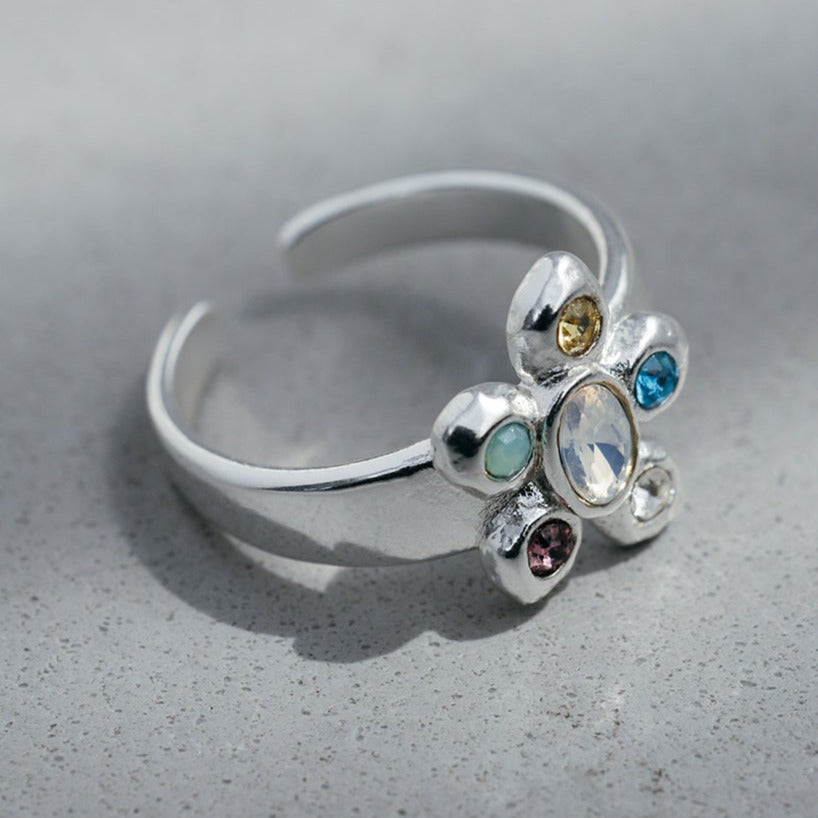 flower joyful ring